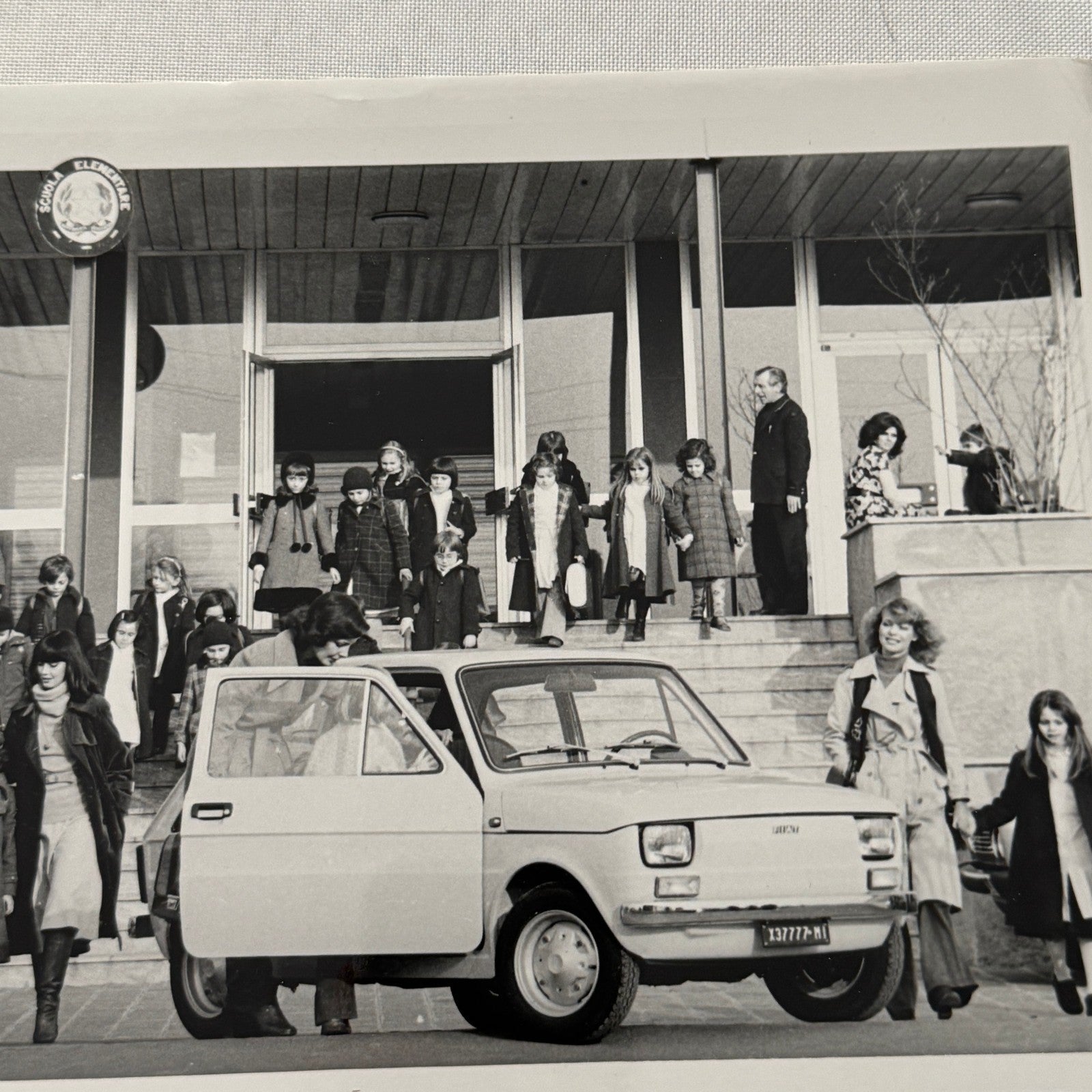 Fiat 126 Car Factory Press Photo Photograph Print 1976