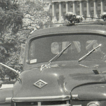Vintage Diamond T Truck Photo Photograph United States Capitol Building