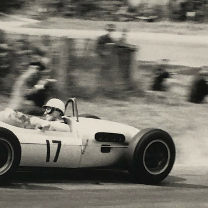 Vintage Racing Photo Photograph Stirling Moss Lotus Car 1967 Fred Gysler 