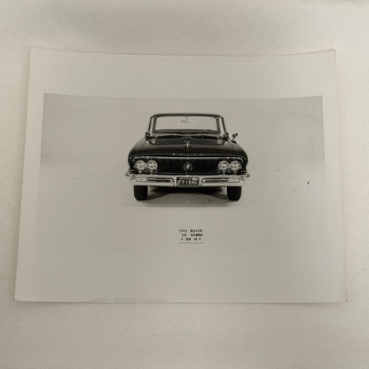 1961 Buick LeSabre 4-Door Hardtop Car Photo Photograph Print Vintage