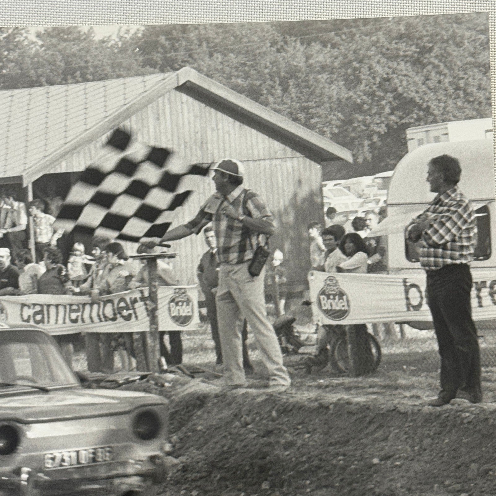 Vintage Rally Racing Photo Photograph Print DPPI Hillman Sunbeam Imp Car