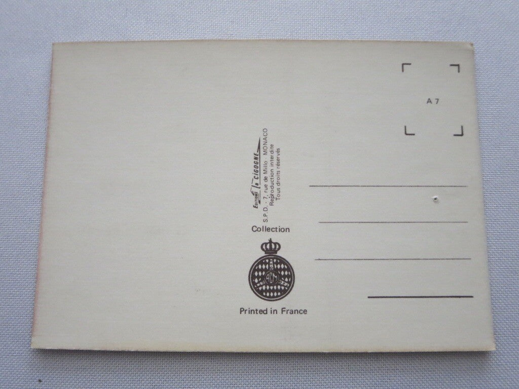 1935 Monaco Grand Prix Automobile Racing Car Postcard Post Card - Reproduction 