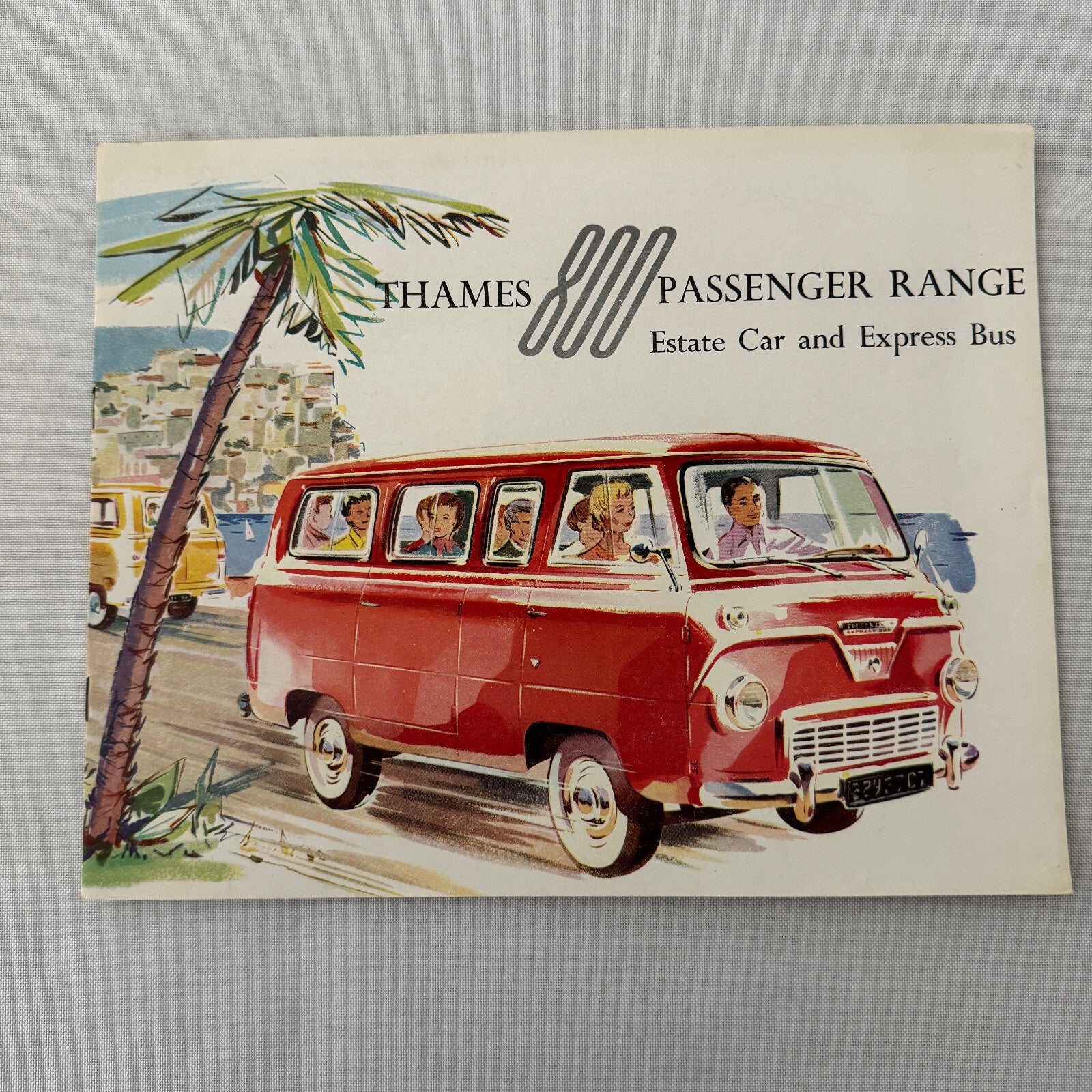 Thames 800 Estate Car and Express Bus Sales Brochure Catalog Vintage Advertising