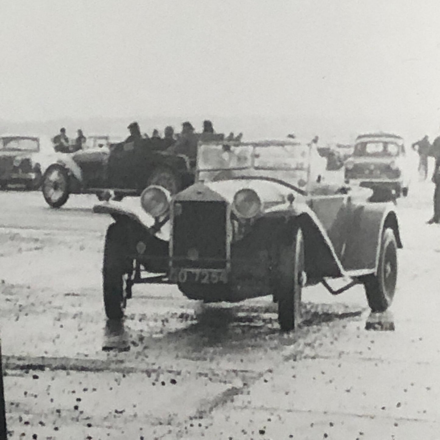 Vintage Car Automobile Rally Photo Photograph Print - Guy Griffiths Tag REA22E4