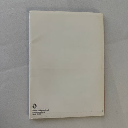 Renault 5 Turbo Car Factory Press Kit Photos Folder Hot Hatch GERMAN