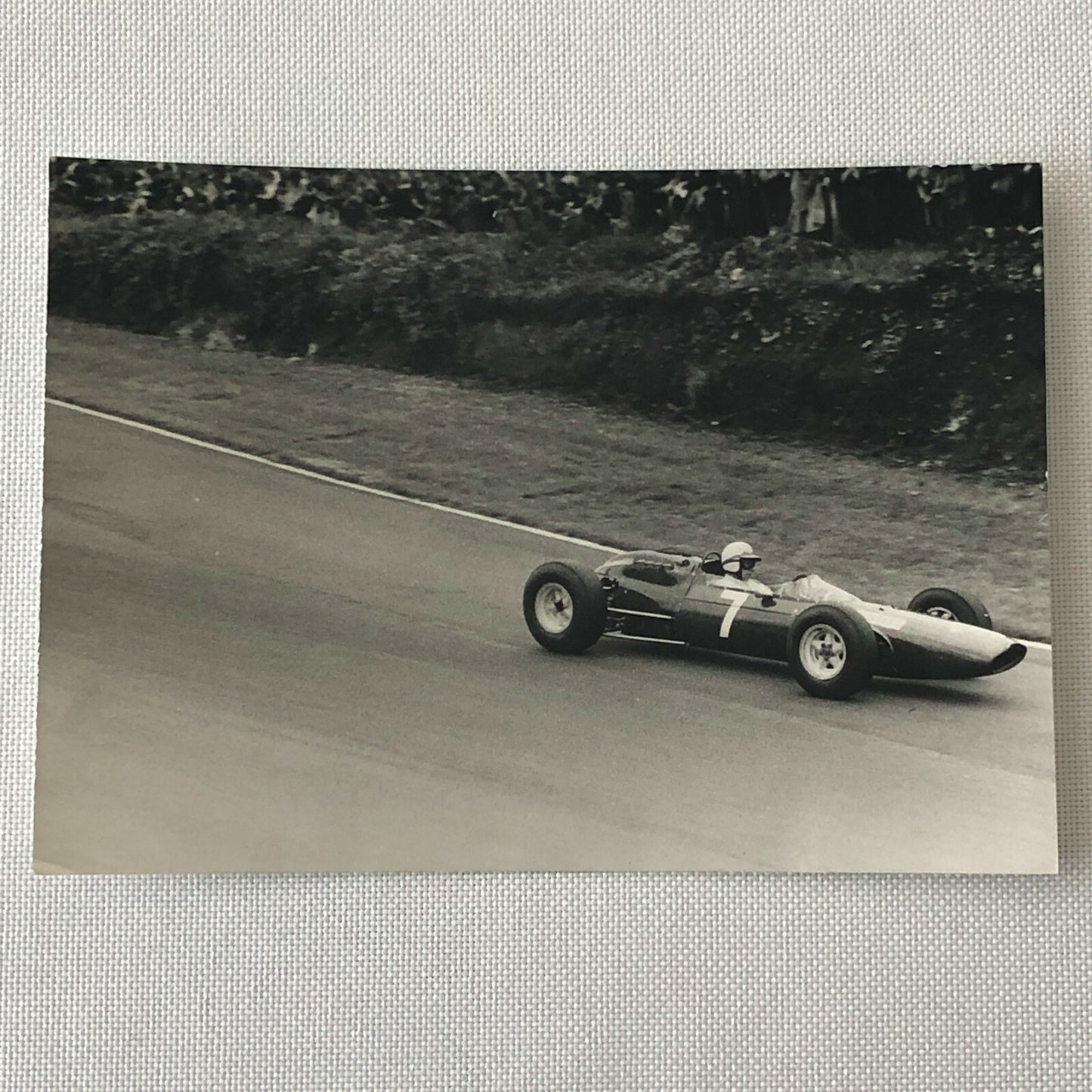 Vintage Racing Photo Photograph John Surtees Car