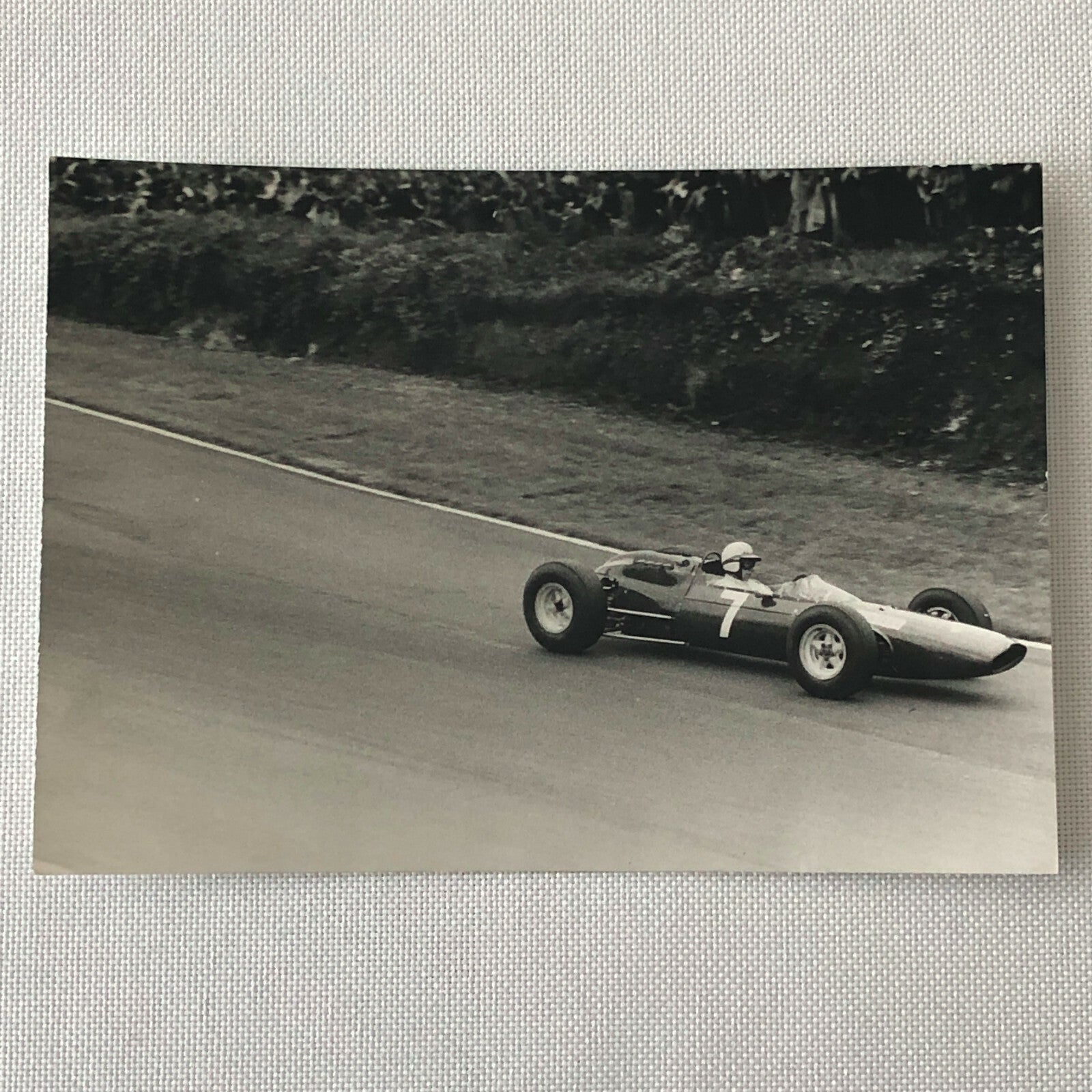 Vintage Racing Photo Photograph John Surtees Car