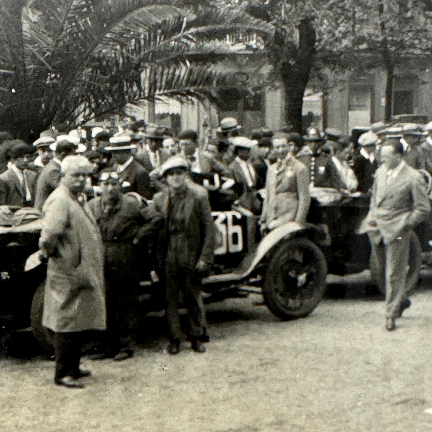Vintage Car Automobile Racing Race Photo Photograph Print 1926