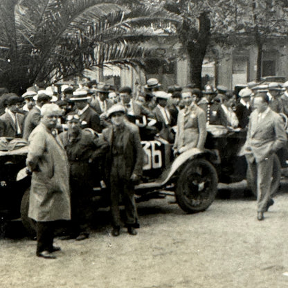 Vintage Car Automobile Racing Race Photo Photograph Print 1926