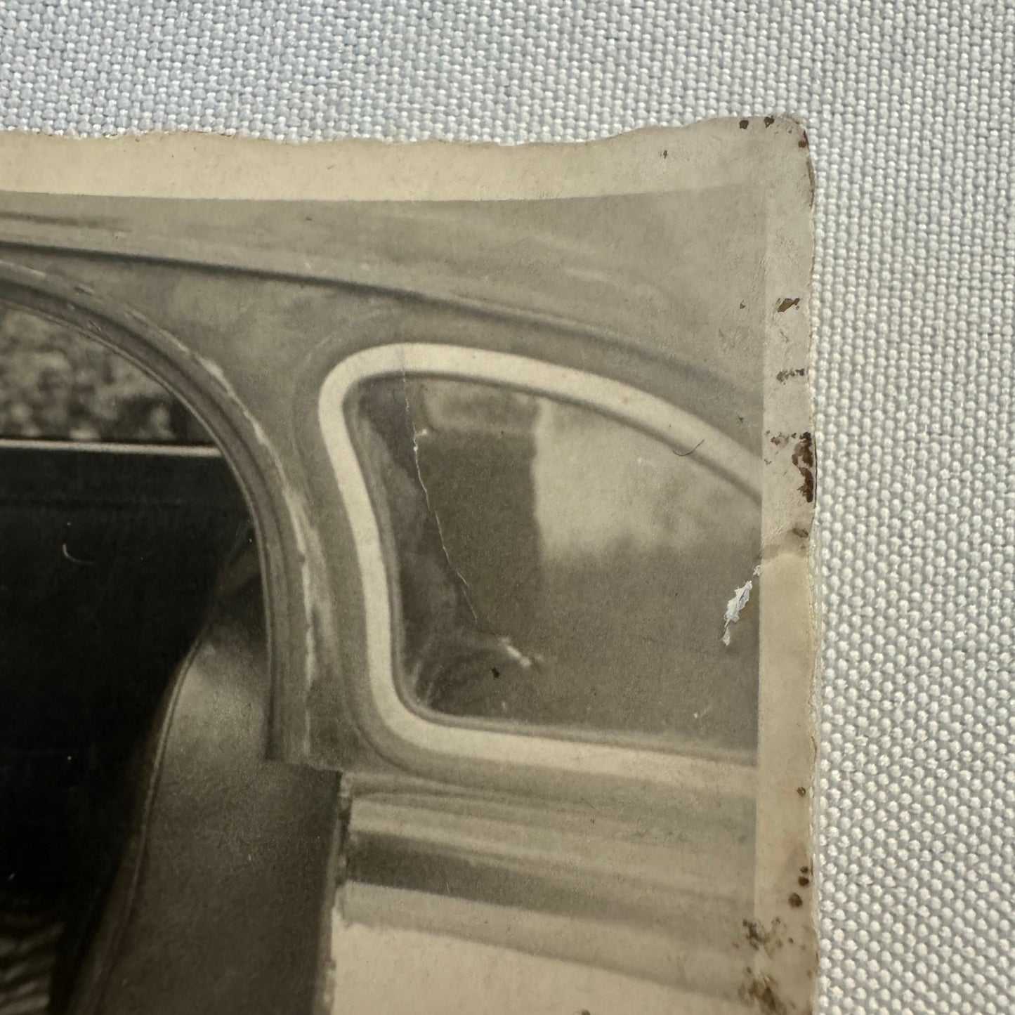 Vintage Volkswagen VW Car Interior Photo Possibly Coachbuilder Car Germany