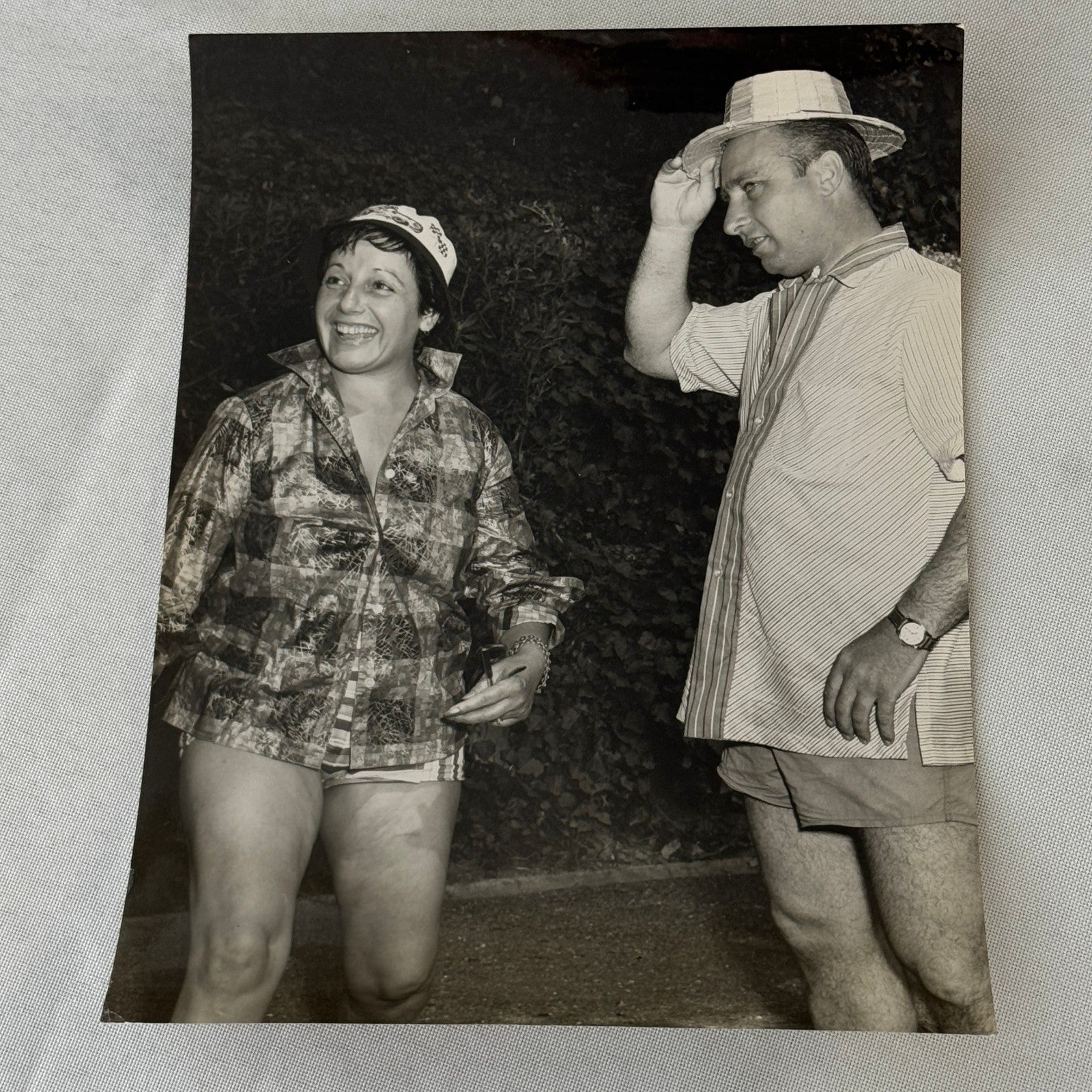 Juan Manuel Fangio Retirement Vacation Holiday Italian Press Photo F1 Racing