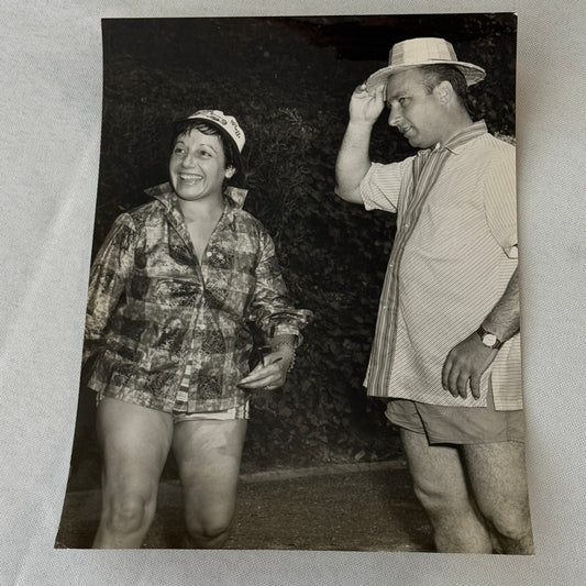 Juan Manuel Fangio Retirement Vacation Holiday Italian Press Photo F1 Racing