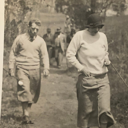 Press Photo Photograph Golf Champion Maureen Orcutt Golfing Golfer 1932