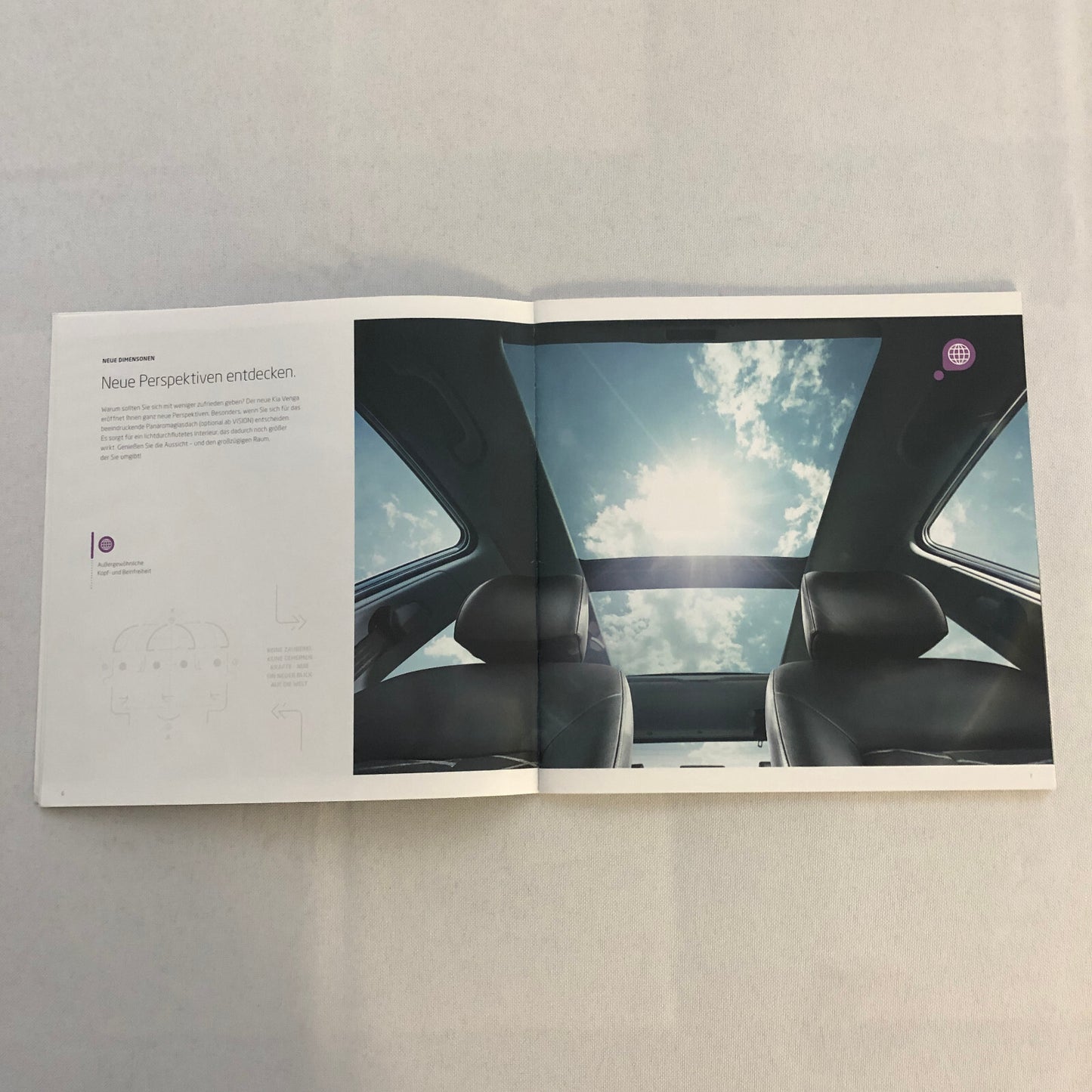 2010 Kia Venga Car Sales Brochure Catalog with Price List GERMAN Market