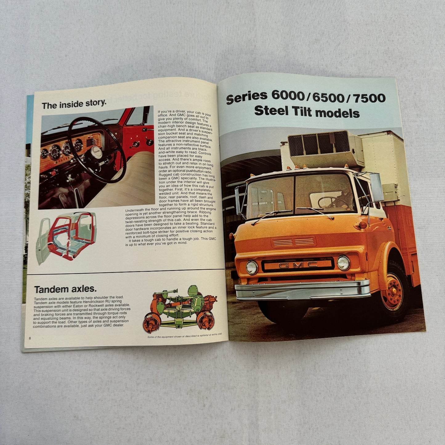 GMC Medium Duty Truck Sales Brochure Catalog 5000 6000 6500 7500 Series Models