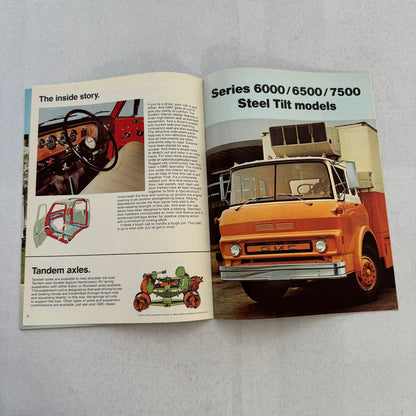 GMC Medium Duty Truck Sales Brochure Catalog 5000 6000 6500 7500 Series Models