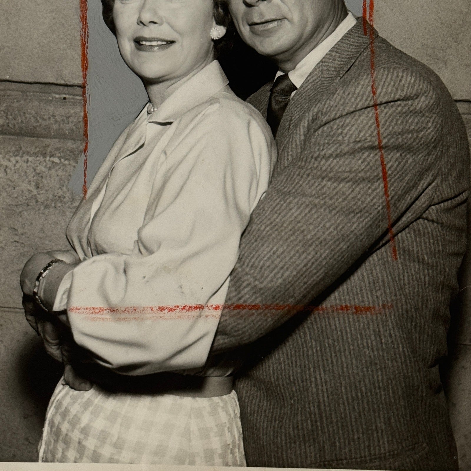 Vintage Movie Press Photo Photograph Jane Wyman Albert Haskell