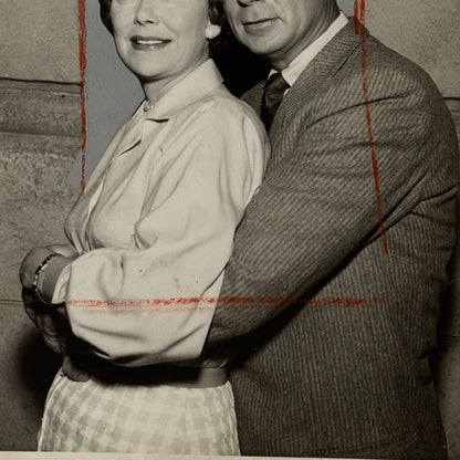 Vintage Movie Press Photo Photograph Jane Wyman Albert Haskell