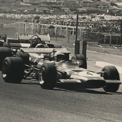 Vintage Grand Prix Car Racing Photo Photograph Image Print