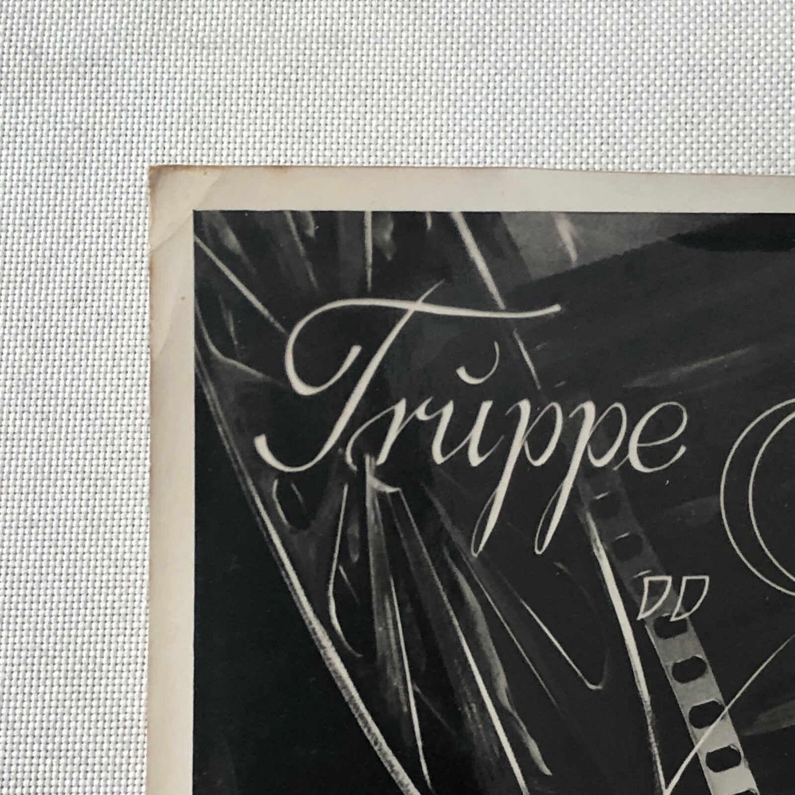 Circus Performer Wild West Show Rope Act Troupe Collins Vintage Photo German