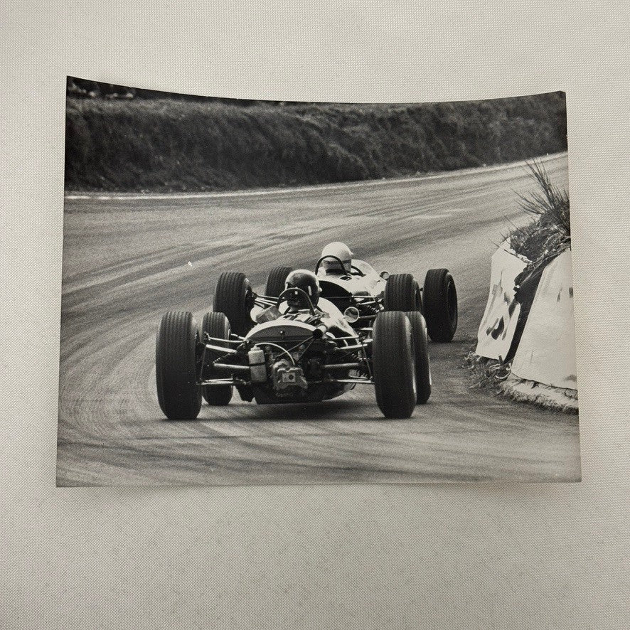 Vintage Racing Photo Graham Hill Jack Brabham Snetterton 1965 Motorsport