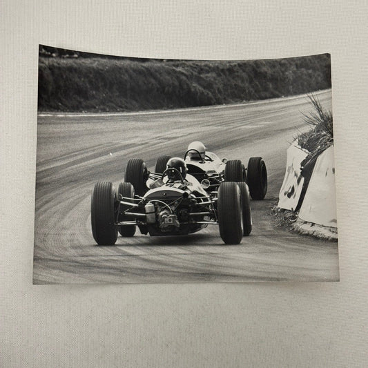 Vintage Racing Photo Graham Hill Jack Brabham Snetterton 1965 Motorsport