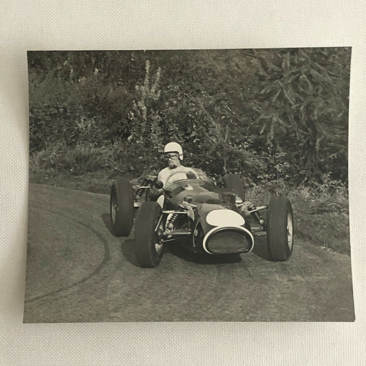 Vintage Racing Car Photo Photograph Print - Motoring News Press Image 