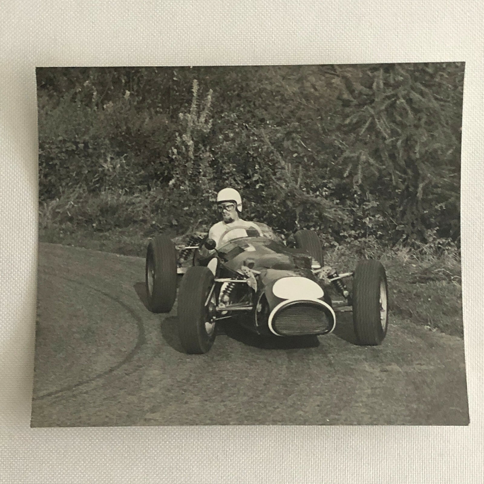 Vintage Racing Car Photo Photograph Print - Motoring News Press Image 