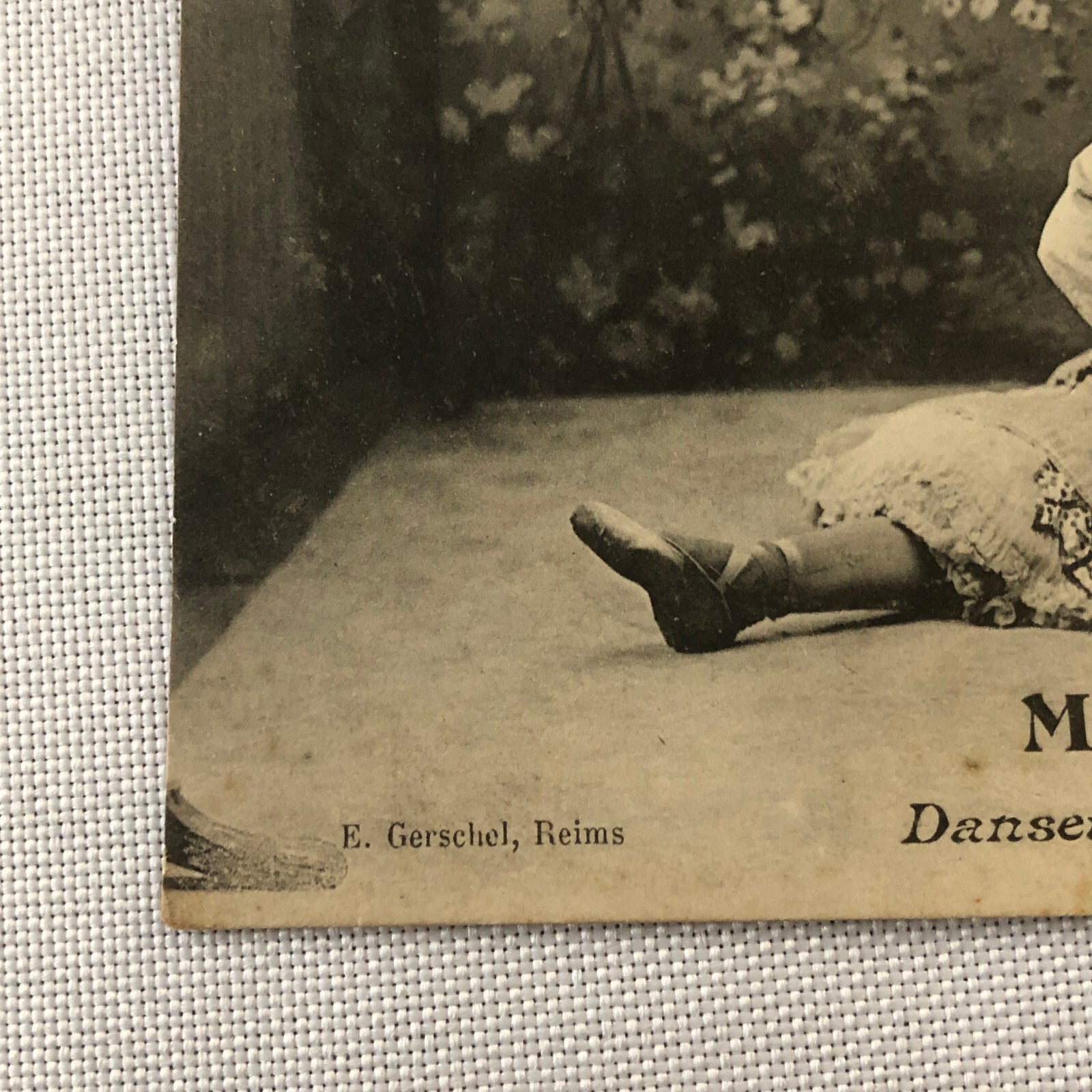 Circus Performer Dancer Acrobat Mariette Parez Postcard Post Card Vintage
