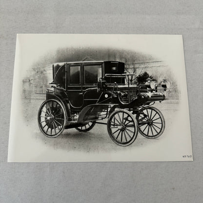 1896 Daimler Mercedes Benz Taxi Wagon Factory Press Photo 1996 ?