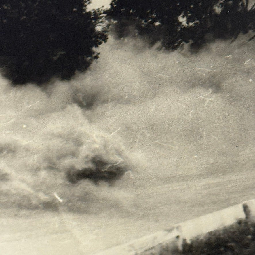 Vintage Racing Photo Bill Holland Crash Accident Wreck Flemington 1938