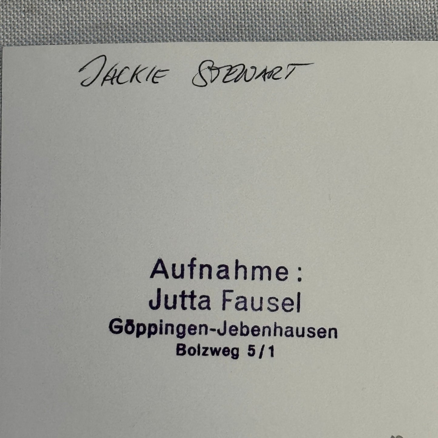 Vintage Racing Photo Jackie Stewart Driver Matra Ford 1969 German Grand Prix