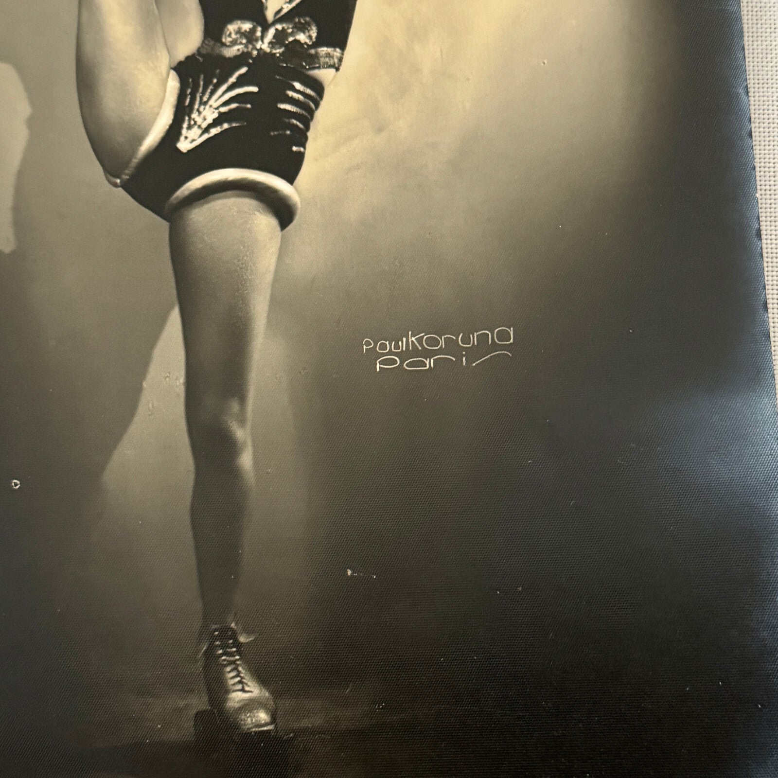 Vintage Circus Rollerskating Roller Skate Act Photo Photograph Lot 2x Carola