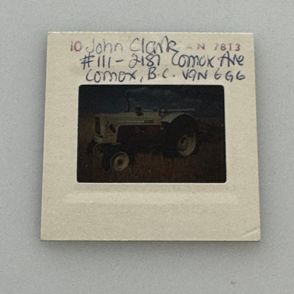 Cockshutt 570 Super Tractor 35mm Slide Photo Image Vintage Farm Equipment