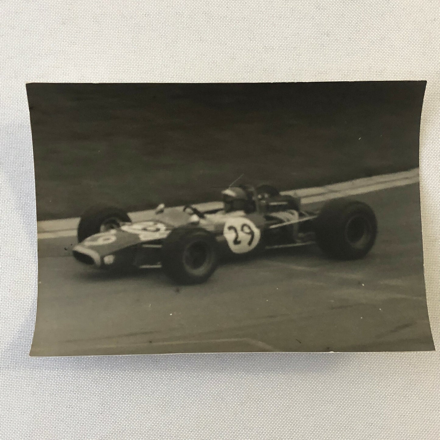 Vintage Car Racing Photo Photograph - 1968 Crystal Palace Tecno Racing Team Car