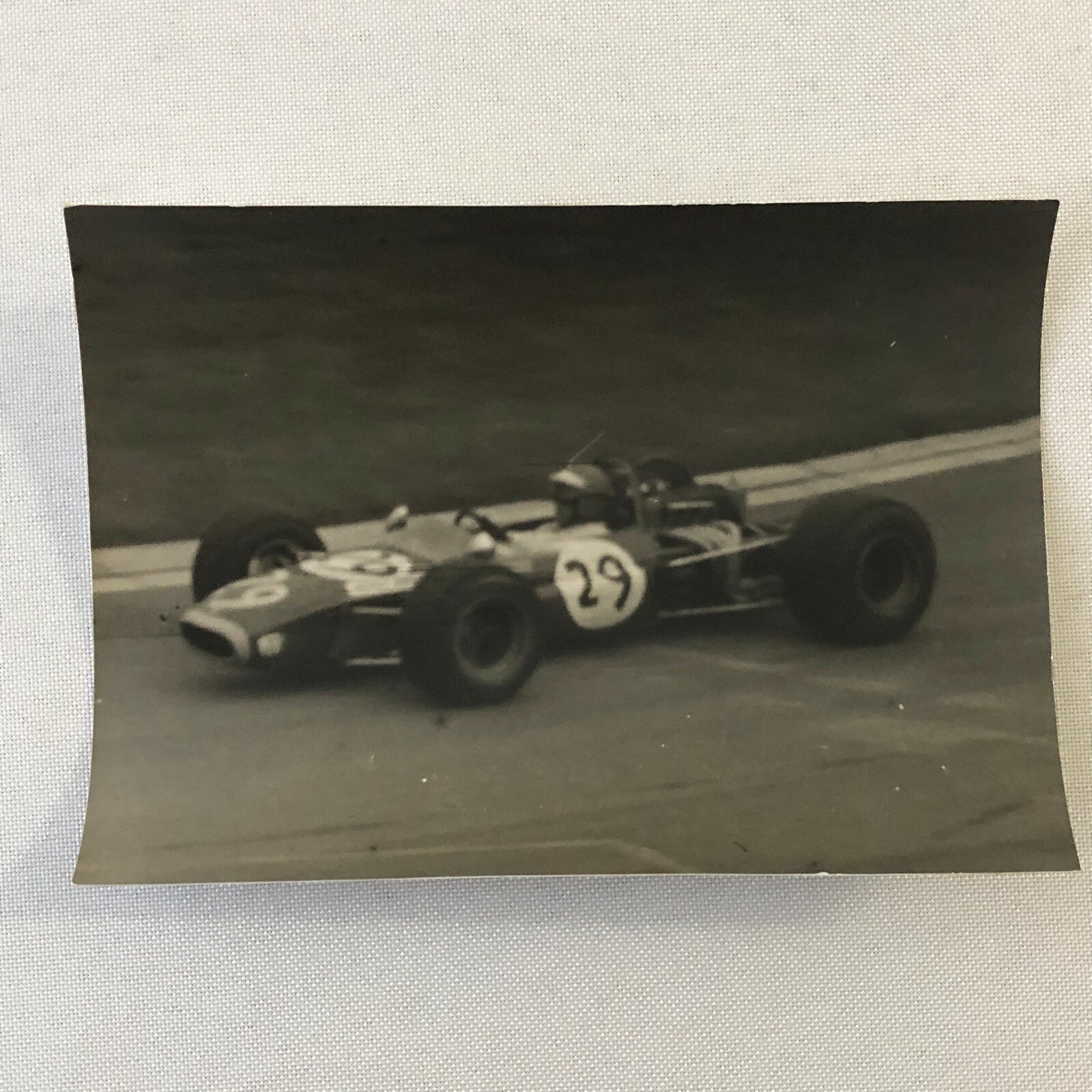 Vintage Car Racing Photo Photograph - 1968 Crystal Palace Tecno Racing Team Car