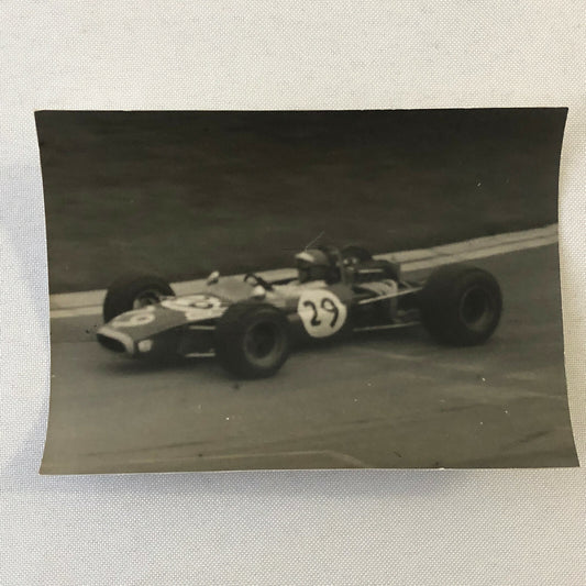Vintage Car Racing Photo Photograph - 1968 Crystal Palace Tecno Racing Team Car