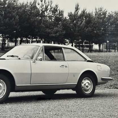 1973 Peugeot 504 Coupe Factory Press Photo Photograph Vintage
