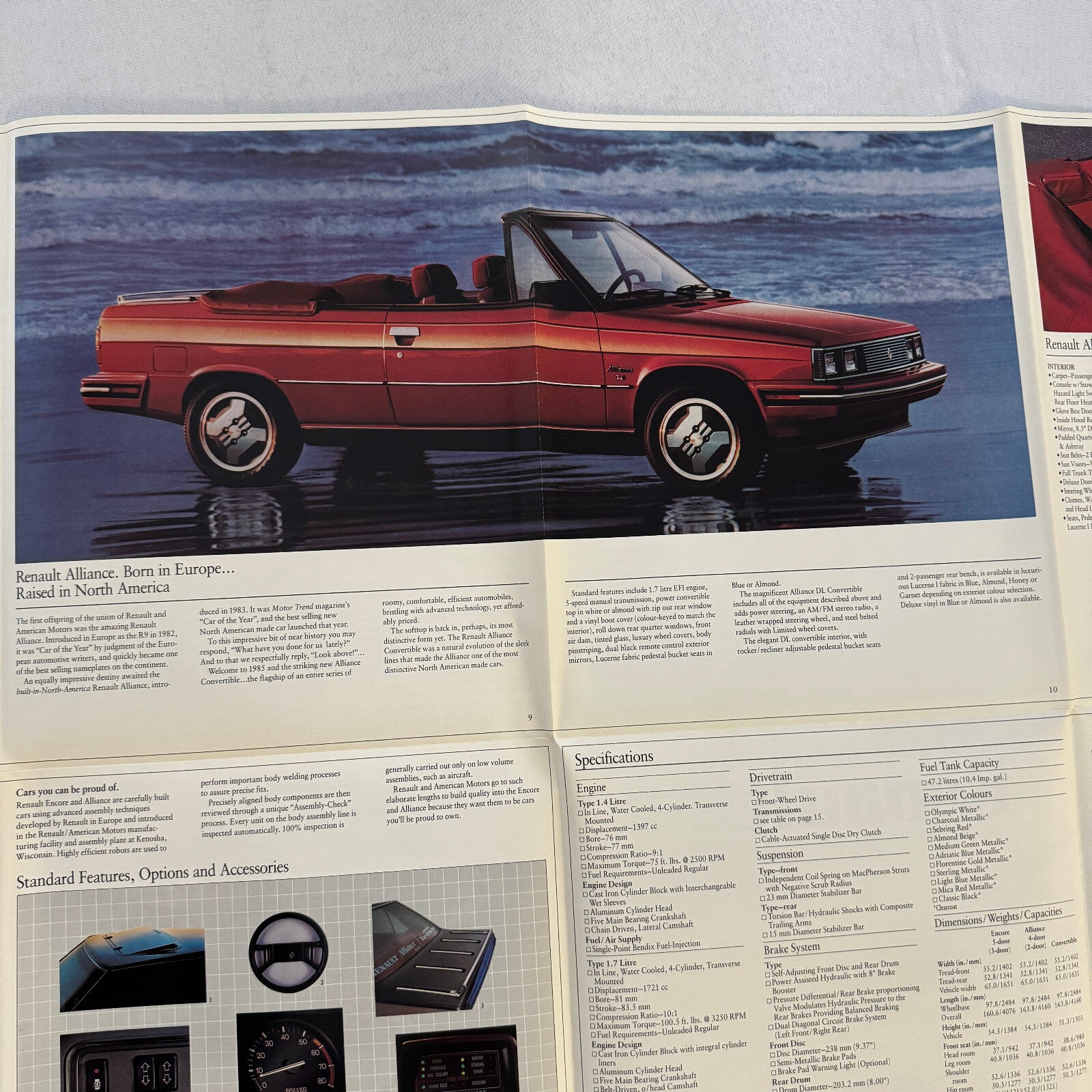Renault Car Sales Brochure Catalog Encore Hatchback Alliance Sedan Convertible