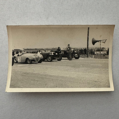 Vintage Racing Photo Photograph Print Motorsport Race Unidentified