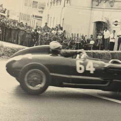 Vintage Racing Car Photo Photograph Print
