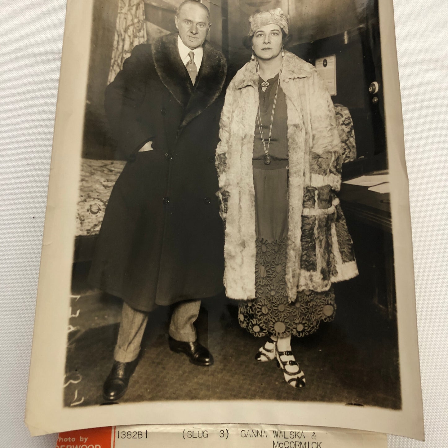 Press Photo Photograph Opera Star Ganna Walska 1926 Underwood & Underwood