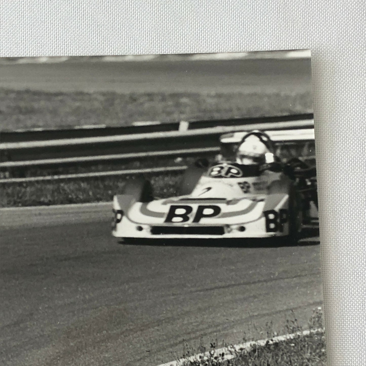 Vintage 1976 Formula 2 F2 Nogaro Grand Prix Racing Photo Photograph ELF Renault