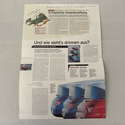2000 Renault Next Factory Brochure Magazine German Text Concept Cars Thema