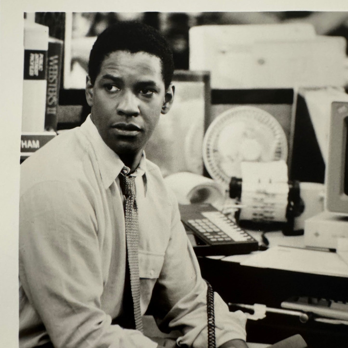 The Pelican Brief Movie Press Photo Publicity Photograph Julia Roberts Denzel