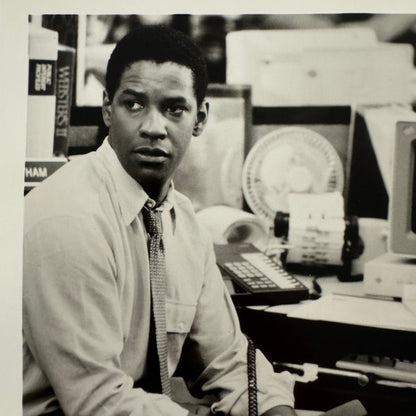 The Pelican Brief Movie Press Photo Publicity Photograph Julia Roberts Denzel