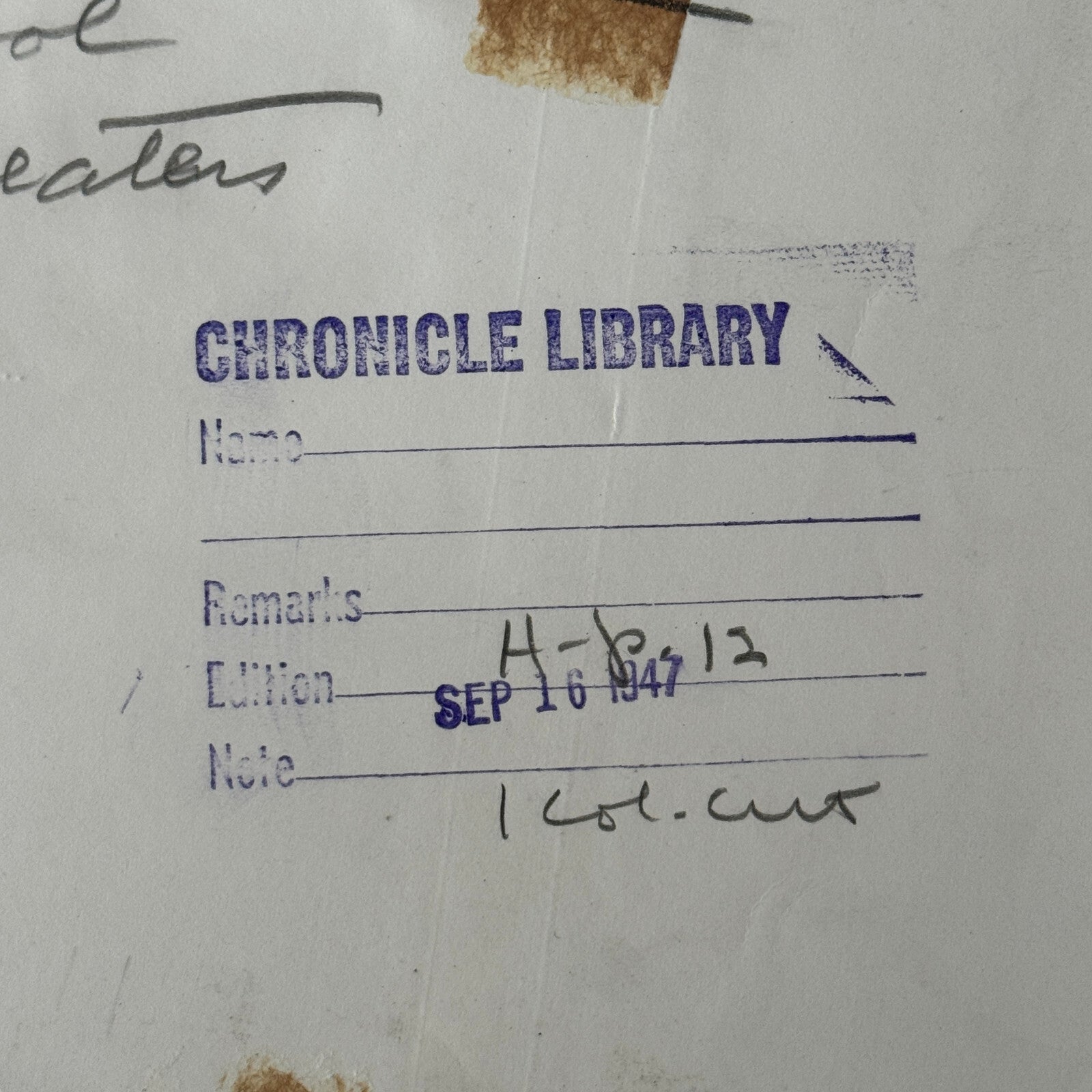 Vintage Movie Film Press Photo Photograph Print Heaven Only Knows 1947