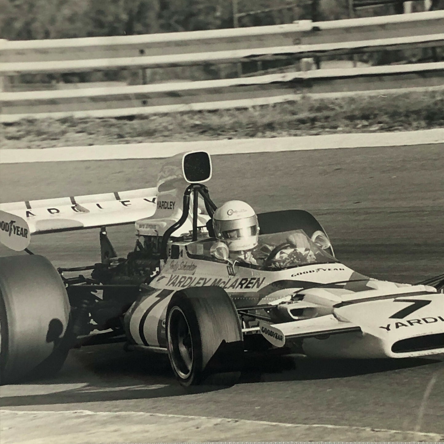 1973 South African Grand Prix Racing Photo Photograph - Jody Scheckter McLaren 