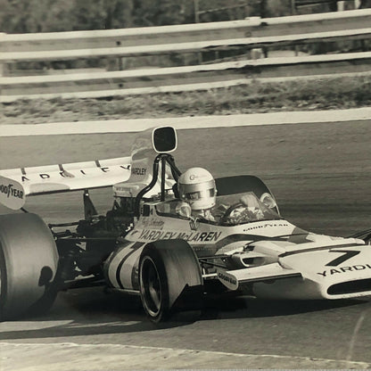 1973 South African Grand Prix Racing Photo Photograph - Jody Scheckter McLaren 