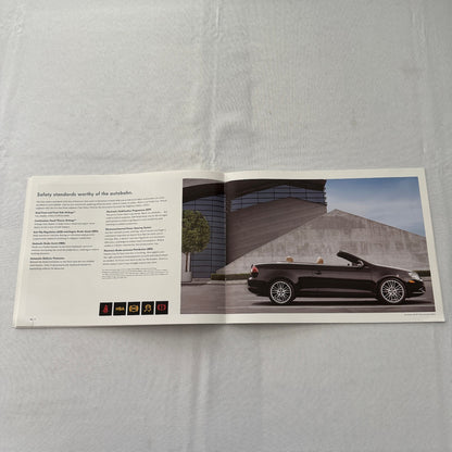 2009 Volkswagen VW Eos Convertible Roadster Sales Brochure Catalog Canadian
